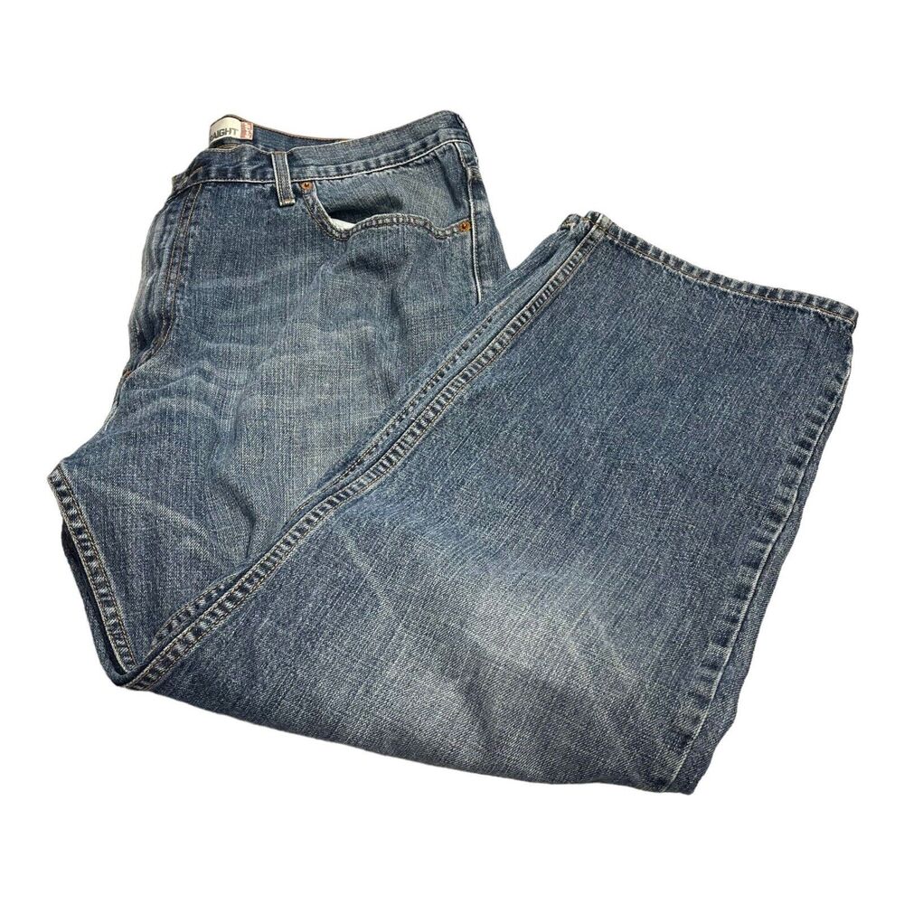 Levi’s 559 Men’s Jeans Blue Relaxed Straight Denim Stretch Measures 39x26.5 - Picture 1 of 13